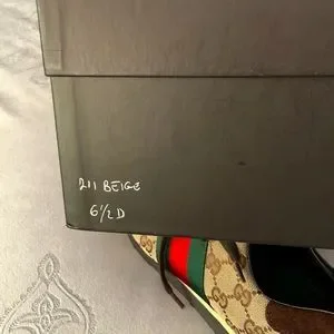 Gucci | Shoes | Gucci Signature Print New Nwt Dust Bag 